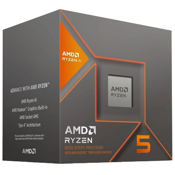 AMD Ryzen 5 5500 Desktop Processor, 3.6GHz Base, 4.2GHz Turbo, 6